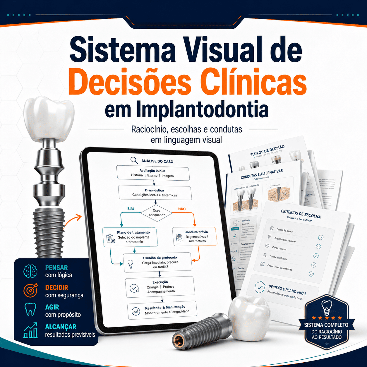 Sistema Visual de Decisões Clínicas em Implantodontia